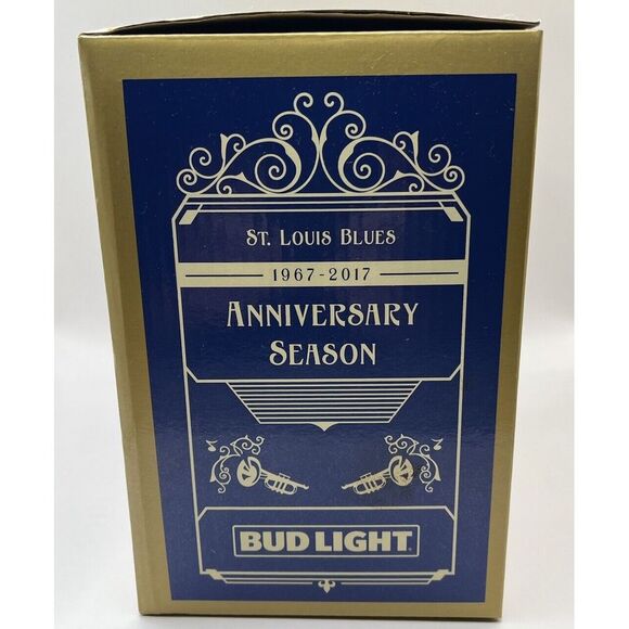 St. Louis Blues 50th Anniversary Beer Stein NHL Hockey Cup Mug New In Box - Picture 9 of 10